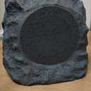 iLive Electronics Outdoor Rock Speaker Pair - Wireless Waterproof Bluetooth Speakers for Patio, Garden, Built for All Seasons with Rechargeable Battery (ISBW422G), Gray