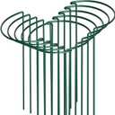 10 Pack Peony Cages and Supports, 10" (W) x 24"(H) Plant Support, Heavy-Duty Metal Plant Support Stakes, Plant Stakes for Outdoor & Indoor Plants, Perfect for Flowers and Vegetable
