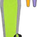 Teton 20F and 5F Degree Sleeping Bag; Lightweight, Warm Weather Mummy Sleeping Bags for Adults and Kids, Camping, Backpacking, Hiking (Green)