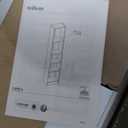 Tvilum Element 5 Shelf Narrow Bookcase, White