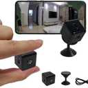 Mini Spy Camera Hidden HD 1080P - Wireless WiFi/No WiFi Tiny Cam, Micro Secret Discreet Camera with APP Remote View & Video Recording, Camara Espias Ocultas for Indoor Outdoor Monitoring