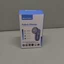 BEAUTURAL Fabric Shaver and Lint Remover, Sweater Defuzzer with 2-Speeds, 2 Replaceable Stainless Steel Blades, Battery Operated, Remove Clothes Fuzz, Lint Balls, Pills, Bobbles Gray