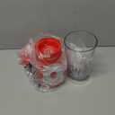 Mueller Smoothie Blender for Smoothies - Personal Blender for Shakes, Frozen Drinks, Baby Food & More, 15oz Travel Cup and Lid, Durable Stainless Steel Blades for Powerful Blending Performance, Red (Red)