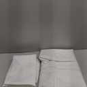 Ascoza 2pack 90x90 Inch White Square in Polyester Fabric Tablecloth for Wedding,Banquet,Restaurant and Parties