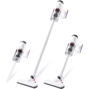 Cordless Vacuum Cleaner, Handheld 5-in-1 Small Stick Lightweight Vacuum Car Vacuum for Pet Hair Hardwood Floor Cleaning