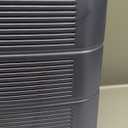 American Tourister Stratum 2.0 Expandable Hardside Luggage with Spinner Wheels, Slate Blue, Carry-on