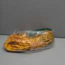 MECCANIXITY 1/2 Inch 49 Feet Polypropylene Rope,Solid Braided Utility Rope All Purpose Boat Marine Cord for Camping,Flag Pole,Clothesline,Outdoor,Black/Yellow