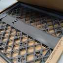 MYPET North States Paws Portable Pet Gate: 26-40" Wide. Pressure Mount. No Tools Needed. Made in USA, 23" Tall, Expandable, Durable Dog Gates for Doorways, Fieldstone Gray