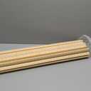 LazBlinds No Tools No Drill Cordless Bamboo Roman Shades, Privacy Window Treatment, Roll Up Bamboo Blinds for Windows 31'' W x 64'' H, Natural