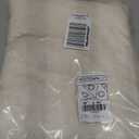 NICETOWN Natural Linen Curtains 84 inch Long 2 Panels Set, Grommet Top Thick Linen Burlap Semi Sheer Vertical Drapes Privacy Assured with Light Filtering for Bedroom/Living Room, W55 x L84