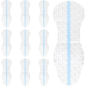 10pcs Waterproof Swimming Pads for Women, Skin-Friendly PU Film Cotton Core Private Protective Patches Waterproof Pads for Swimming Water Park