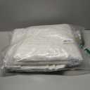 CAPALOCA Pinch Pleated Blackout Curtains 96 Inches Long, Linen Blend, 100% Blackout Drapes with 20 Hooks, Ideal for Bedroom and Living Room, 40" W x 96" L (Pack of 2), Natural