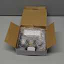 Goldenwarm Matte Black Door Handles Passage, Zinc-Alloy Heavy Duty Black Door Handle for Hall and Closet, Lever Door Handles, Passage Door Hardware for Hallways, Closets and Laundry Rooms(1 Pack)