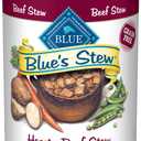 Blue Buffalo Blue's Stew Grain-Free Wet Dog Food, Made with Natural Ingredients, Hearty Beef Stew, 12.5-oz. Cans (12 Count) (EXP 10/29/28)