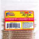 Pro-Shot Rifle Bore Brush Dozen Packs: .22 Cal. Centerfire Brass Brushes with Bronze Bristles, Gun Cleaning Kit Essentials for Rifle Maintenance, Gun Cleaner with Packs of a Dozen Cleaning Brushes