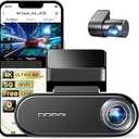 DDPAI 4K Dash Cam Front and Rear, 2160P+1080P Car Dash Camera, GPS 5G WiFi Dashcam for Cars, Free eMMC 32G Dual Storage Support 512G,Radar Motion Detection,Night Vision,72 Hour Parking Mode, N5 Dual