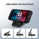 JCMO Carrying Case Accessories for Nintendo Switch 2 Console 2025, 23 in 1 Gift Kit with Carrying Bag, Protective Cover Shell, Screen Protector, Thump Grips & More, for Travel and Storage Case, Black