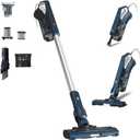 Corded Vacuum Cleaners For Home, 500W Powerful Suction With Dual HEPA Filters, LED Lights & 16.7ft Power Cord, One-Touch Release Dust Cup, Converts To Handheld Vacuum For Pet Hair Hard Floor (VA002)