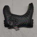 Classic Black Polka Dot Rain/Snow Boots Black 11