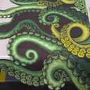 CZYY Cthulhu Tentacles Bath Mat Microfiber Water Absorbent Octopus Rug Anti-Slip Backing 27.5"x23.6" - Unique Gift & Decor for Tabletop RPG Gamers, HP Lovecraft Fans and Nautical Enthusiasts (1'11" x 2'4" (Rectangular))