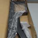 ECOTRIC Spare Tire Mount Carrier 24-Inch Universal Fit for SUV ATV UTV RV Truck Car w/Standard 2'' Receiver Trailer Hitch Tire Carrier Bracket