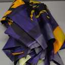 4 PCS Halloween Castle Door Decorations Witch Castle Door Covers Scary Ghost Hanging Banner Backdrop Pumpkin Porch Sign Horror Halloween Photo Props Background for Classroom Office Home Party Decor