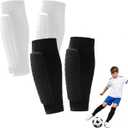 Soccer Shin Guards-2 Pairs Shin Pads for Kids Adults Teens,Shin Guards Soccer Calf Compression Sleeve with Honeycomb Pads,Lightweight Shin Protective Gear for Football,MTB,Baseball Soccer for Boy,Girl