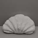 Shell PillowSeashell Decorative Pillow White Seashell Shaped Throw Pillows 13x10 Inch Decorative Room Decor Pillows for Couch Bed Home Decor