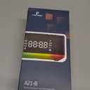 Bluetooth Alarm Clock 12/24H, Black