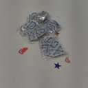 WILDREEDS 72 Pcs Letters and Numbers Patch, Alphabet A-Z Number 0-9 Embroidered Patches with Ironed Adhesive, DIY Iron Patches for Shirts Jackets Hats Jeans Shoes Bags (Blue)
