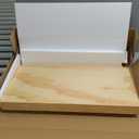 Wire Shelf Covers for Closet & Pantry | Solid Wood Shelf Covers 8mm Thick | Tool-Free Removable 24x12 Inch | Rustic Design for Kitchen & Home (4 Pack)