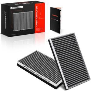 A-Premium Cabin Air Filter with Activated Carbon Compatible with Chevy, GMC & Cadillac Models - Silverado 1500, Suburban, Avalanche, Tahoe, Sierra 1500, Yukon, Escalade