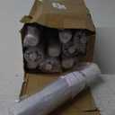 Sanwuta 12 Pcs Transparent Folding Umbrella Full Automatic Clear Foldable Auto Open Close Umbrellas for Rain Wedding