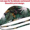 QIYIPASTA Men's Scrub Cap Women Scrubs Hat Unisex One Size Multi Color