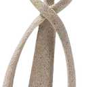 Greabuy Intimate Kiss Lover Sculpture Artistic Resins Figure for Home Decors for Couples and Enhancing Romantics