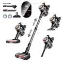 Homeika Cordless Vacuum Cleaner, 300W 23KPa Powerful Suction Vacuum with LED Display, 3 Suction, 48mins Runtime, Lightweight Stick Cleaner with Sofa Brush for Hard Floor/Carpet/Pet Hair/Car