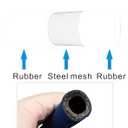 Upgraded Engine 10mm Drain Oil Changing Hose, Oil Drain Aid Tool, M10x1.25 mm, 18" Length
