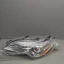 Wildwolf Headlight Assembly For Toyota Camry 2015 2016 2017 LE SE XLE Headlamps Replacement Chrome Housing Amber Reflector Clear Lens (Driver Side Headlight)