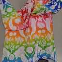 Girls Long Sleeve Swimsuit One Piece Bathing Suit Zipper UPF 50+ Rash Guard Swimwear Size 3-12T (7-8 Years, Mermaid 025)