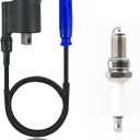 21121-0039 Ignition Coil Spark Plug & Cap For Kawasaki Brute Force 750 KVF750 4x4i 2008-2022 Teryx 750 KRF750 2009-2013 Teryx4 800 KRT800 2014-2022 Teryx 800 KRF800 2015-2022 21130-1071 21121-0721
