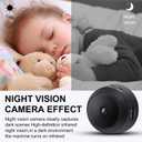 ELEFOCUS Mini Camera Wireless,2K Hidden Camera,Small Cameras Hidden Wireless,Nanny Cam Hidden Camera,Motion Detection Alerts,SD/Cloud Storage, Phone App Control & Real-Time Alerts (Black)
