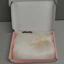 Flufymooz Real Human Hair Toppers for women, 10 Inch Clip in Bangs 100 Human Hair Toppers for Thinning Hair, Cover Hairpiece with 150% Density Silk Base-White Blonde