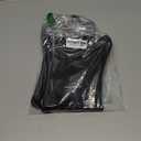 MAD SHARK Oven Mitts Silicone 450 Degrees, Oven Gloves with Fingers Waterproof & Non-Slip, Oven Mitts Heat Resistant Soft Cotton Lining, Ideal Gift for Woman Cooking Baking Barbecue(Black)