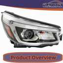 GXYWADY Passenger Side Headlight Headlamp Assembly Right RH Replacement for Forester 2019 2020 Replacement for SU2503170