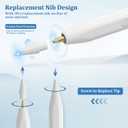 AI Stylus Pen for iPad with Built-in AI Assistant  6 Smart Functions, Custom Shortcut Keys, Tilt SensitivityiPad Pencil (2018-2024) for iPad Pro 11"/12.9", Air 3/4/5/M2/M3, Mini 5/6 Gen