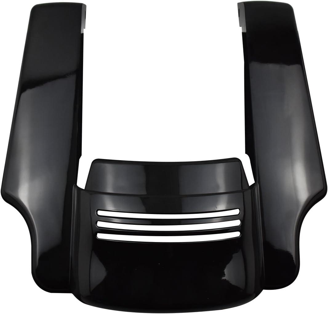 HDBUBALUS Motorcycle 5" Stretched Rear Fender Extension Filler Fit for Harley Touring Road King Street Glide Electra Glide 2014-2024