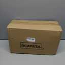 Scavata 4 Pack Stackable Refrigerator Organizer, Soda Can Dispenser Pop Cans Container Beverage Holder with Lid for Fridge, Freezer, Kitchen, Clear Plastic Storage Bins-Holds 10 Cans Each (Transparent)