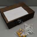 PopiShelves Small Floating Shelves for Wall - 12 x 9 Inch Black Shelves for Bedroom, Living Room, Bathroom, Kitchen, Office Decor Set of 3