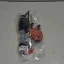 Houpeoro Universal Toilet Flusher Replacement Kit, Fill Valve, 2-Inch Flapper, Toilet Handle Lever, Adjustable, Quiet, Easy to Install, Complete Toilet Parts Inside Tank Kit (Red, 1-Pack)