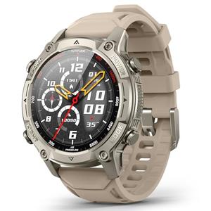 Smart Watch for Men, with GPS, Offline Maps, Heart Rate, Blood Oxygen, Stress, Sleep Monitor, 178 Sports Modes, 5ATM Waterproof Round Watch, 1.43-inch AMOLED Display, Compatible Android and iOS Khaki